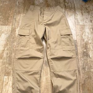 Khaki Cargo Pants XS